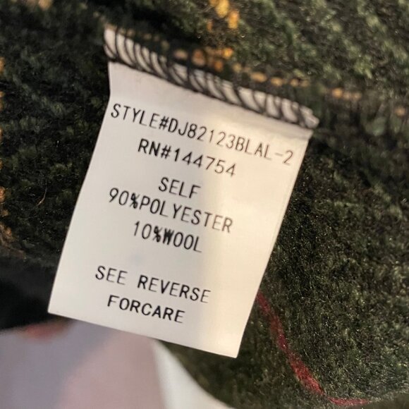 Dressed in Lala Scorpio OG Half + Half Oversized Coat - Picture 6 of 6